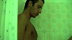 naughty boys ramming hardcore in a thrilling gay threesome with blowjobs and missionary