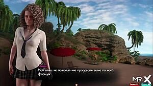 Treasure Of Nadia: Smart Girl Gets Anal Fucked On Beach In Episode 2-8