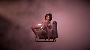 omg aunt cass with double dildo in big hero 6 porn parody video