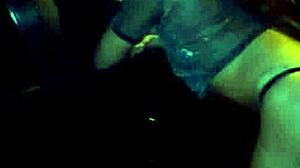 Lenev8 struts in lingerie through São Paulo streets, she says.