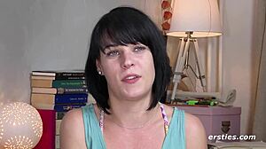 Are you the perfect catch with that shaved pussy and fingering skills? Catch me now. German brunette teases solo.