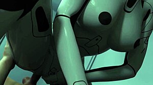 yo, watch this busty ai robot girl take hard anal and face cumshots
