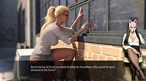 Long legs tease old dude's crotch in John ep 32.