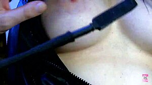 i can’t believe this hot babe got tied up and spanked in a cave