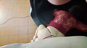 Latina Wife Closes Car Deal with Buyer in Bed