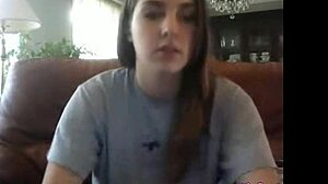 Watch this hot girl show her pussy on webcam?