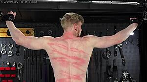 Young Jock Jesse Stone Feels Total Domination in BDSM Dungeon with Lactating Fetish