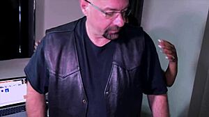 nina rivera and porsha carrera submit to older white guy's domination in bdsm scene