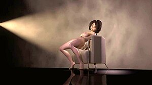 omg aunt cass with double dildo in big hero 6 porn parody video