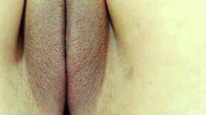 teen with a peachy shaved pussy