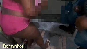 hot married woman calls husband cuckold while giving to another man, husband recording full of horniness