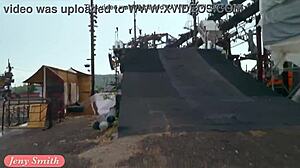 I admire Jeny Smith's cameltoe in tight suit