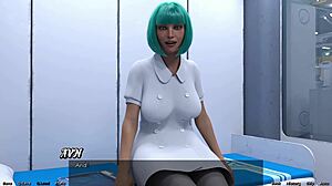 Stranded in Space: Waking Up to Curvy Hentai Tits