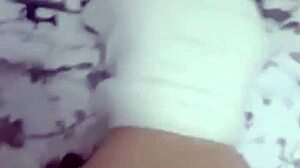 Asian sister bends over for brother's bareback doggystyle