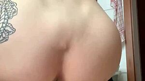 Naughty Pissing in Wet Kitchen Pussy