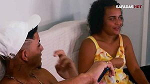 Putting The Naughty Girl To Suck And Fuck Her Swollen Pussy