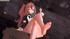 Nicole Demara ZZZ Animation with Big Tits Squirting