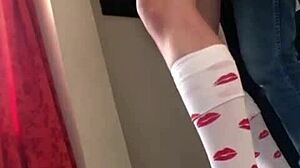 Busty Petite 18+ Girlfriend Fingered To Wet Pussy Orgasm