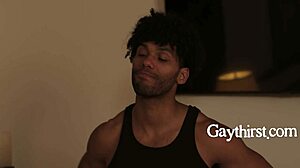 Johnny moon takes tony genius for bareback anal sex and blowjob