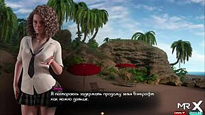 Treasure Of Nadia: Smart Girl Gets Anal Fucked On Beach In Episode 2-8