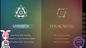 Big Tits Curvy Teen Explores Huge Boobs in Lust Academy