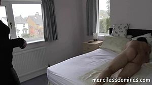 Not finished yet gorgeous goddess sophia endures painful whipping