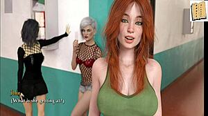 Blonde Chick Explores Big Ass Adventures in Being a DIK Game