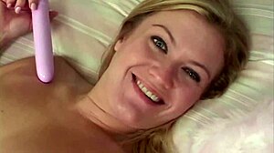 little lanny barbie uses her big tits to get what she wants, sucking and getting a facial