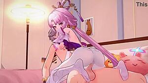 dominance and cowgirls in wild animated action