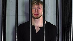 Young Jock Jesse Stone Feels Total Domination in BDSM Dungeon with Lactating Fetish