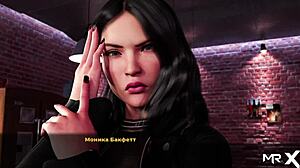 Bosses grope butts in 3d cartoon fashion business