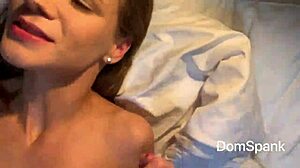 Cute European girl deepthroats during casting - I loved her skills!