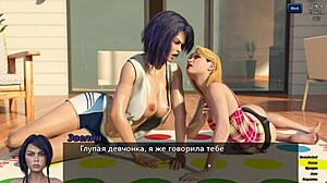 Cartoon babe gets steamy blowjob action in Photo Hunt Part 14