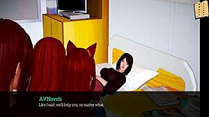 i explore my new family with big tits milfs