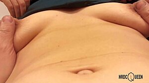 santa dives into milf's pussy for christmas gift?