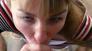 Homemade amateur BLOWJOB for beloved man!