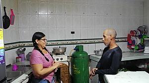 oh god, my husband's friend is fucking me so good, licking my ass and making me cum in this amateur lesbian anal scene