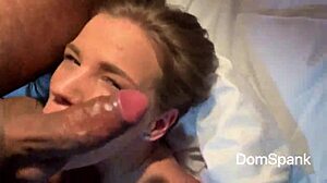 Cute European girl deepthroats during casting - I loved her skills!