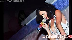 Katy Perry Nude Celebrity Shows Off Big Bouncing Tits in Clip
