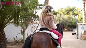 Ever tried riding bareback on a farm with a monster cock?