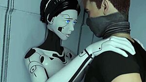 yo, watch this busty ai robot girl take hard anal and face cumshots