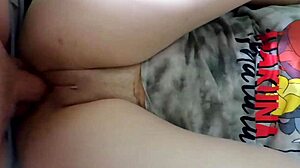 fucking big ass tight latina with anal and toys in pov