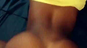 He wakes me up for intense doggystyle, bent over ass pounding, ebony orgasm, riding monster cock