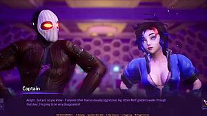 Hot Robot Slut In Subverse Episode Sucks Cock In Space With Big Tits