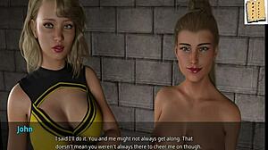 wow, that sexy blonde rides in cowgirl!