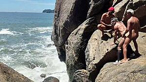 Hey, wanna see a wild orgy with native fishermen on the beach rocks?