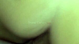 blonde slut offers pussy and ass for cum in red lingerie