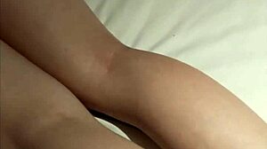 Step-mom needs massage after work - big tits and squirting