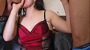 I asked my girlfriend Isa for cuckolding with a bigger cock