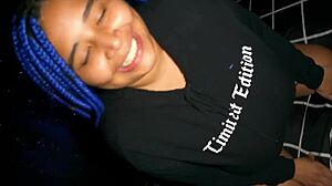 i flash my skirt without panties until he fucks my big natural tits and ass